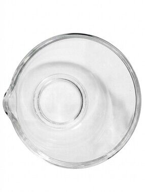 Fire-King Sunbeam Clear Glass Mixing Bowl (6-Inch) *Fair Condition*